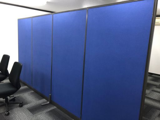 パーテーション 9枚　オフィス　事務所　直接引取