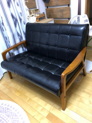 ソファ　2人がけ　12日まで掲載します