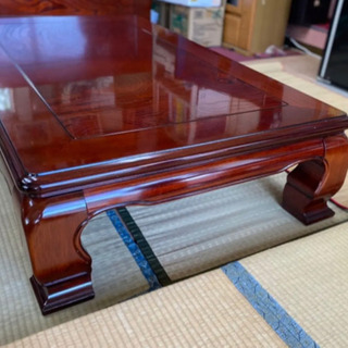 猫脚座卓　和式座卓　ちゃぶ台　日本製の画像