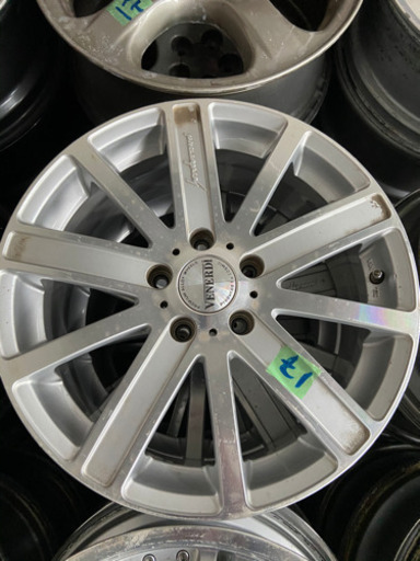 5穴　17インチ アルミホイール