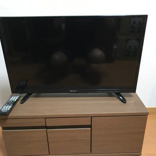 Hisence32型テレビ　ニトリテレビ台セット