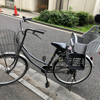 【中古】26インチ　自転車オートライト