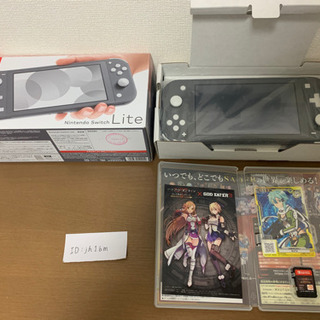 SwitchLight(SAOFB付き)美品／ニンテンドースイッチライト