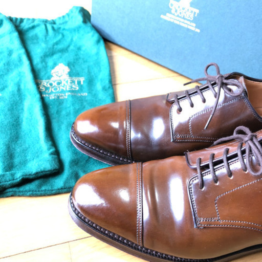 【美品】ウィスキーコードバン　限定品　¥132000　クロケットアンドジョーンズ