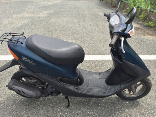 売約済み　ホンダ ライブディオ 青緑 2スト 軽メンテ リアタイヤ新品 福岡市