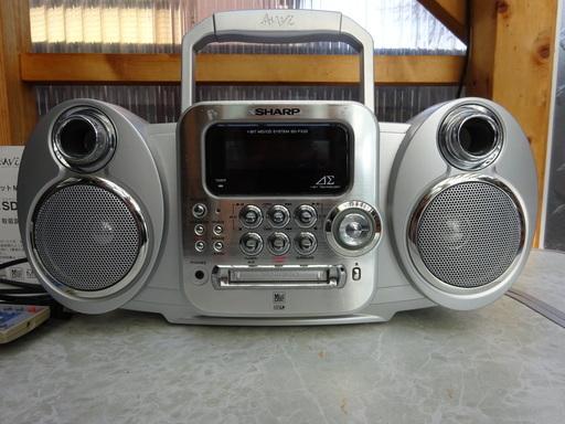 CD/MDラジオをお譲りいたします