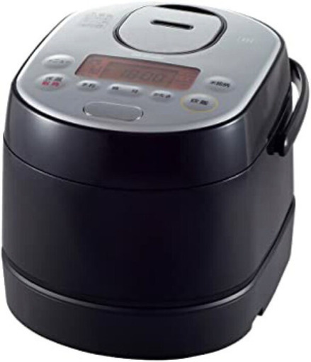 アイリスオーヤマ RC-SA30-B  0.54L(0.5〜3合)炊き  color: BLACK