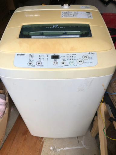 古いですがまだ使えます。 4.2Kg です。
