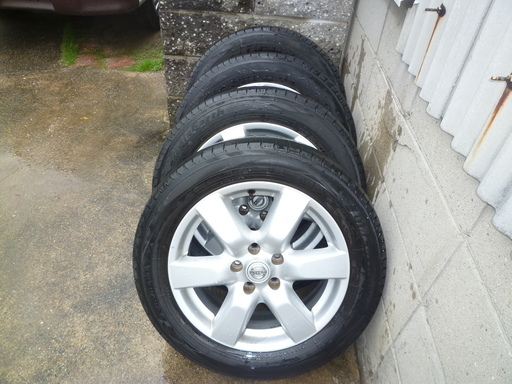 日産純正16インチホイール+RVタイヤ4本セット