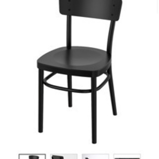 引取限定 IKEA ダイニングチェア「IDOLF イードルフ」