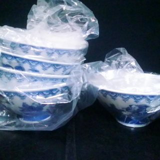 唐子 お茶碗 5客 未使用品
