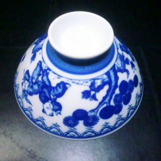 唐子 お茶碗 5客 未使用品の画像