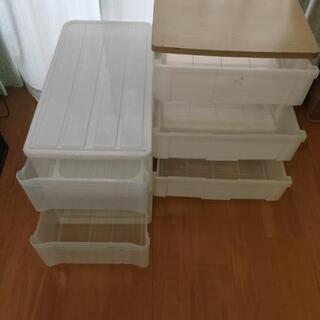 衣装・収納ケース3つ　特典付！