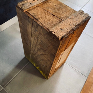 アンティーク 木箱 ヴィンテージ 古い レトロ ビンテージ トランク ケースの画像