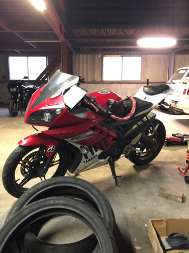 YZF-R15  赤白　実動　自賠責保険　残あり