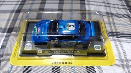 またまた値下げしました❕スバルインプレッサWRCのミニカー