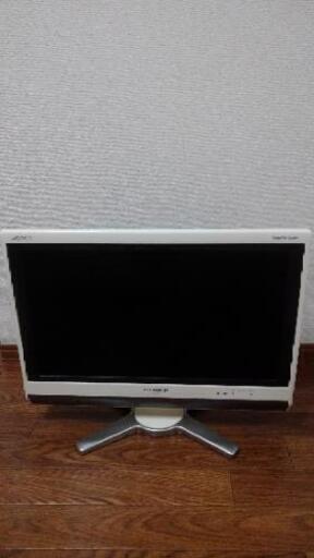 シャープ 20V型 液晶 テレビ AQUOS LC-20D50-W ハイビジョン 2009年モデル