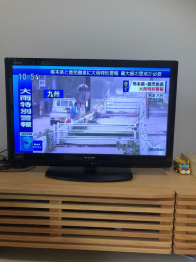 商談中　AQUOS テレビ　32型　　値下げ！