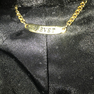 美品 SEVET ファーコートの画像