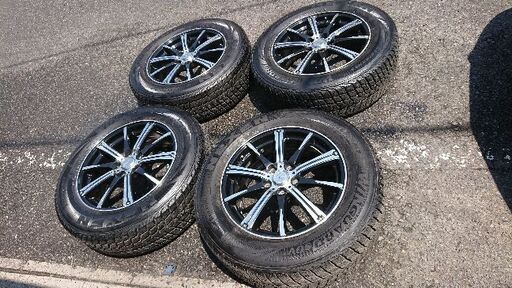 17インチ アルミホイール タイヤ SUV ハリアー エクストレイル 等