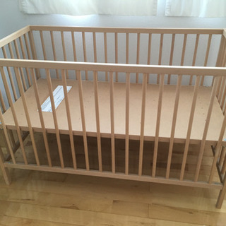 引取り主様決定済み⚠️IKEA ベビーベッドの画像