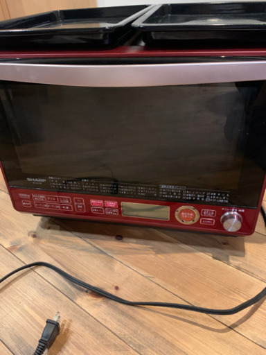 SHARP オーブン電子レンジ　不具合あり。