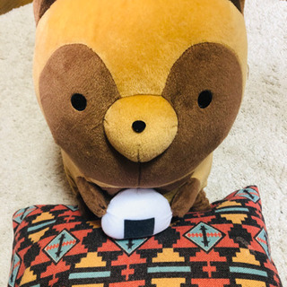 タヌキとキツネ　〜おむすびおいしいね〜　ぬいぐるみ