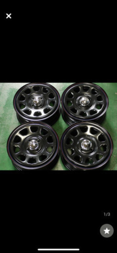 デイトナホイール！　新品4本　14インチ　5J ＋42