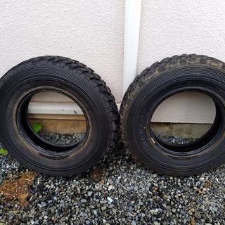 【ジムニー】ダンロップ グラントレック MT2　7.00R16 【ジャンク】の画像