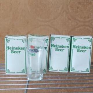 Heinekenビールグラス(5個セット)※箱入り未使用品の画像