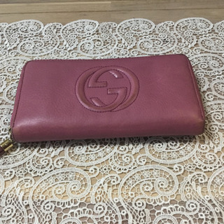 受渡決定✨GUCCI  長財布　ピンクでーす❤️❤️の画像
