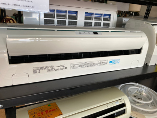 東芝ルームエアコン2.2kw標準工事込み 18年製　リサイクルショップ宮崎屋20.7.4