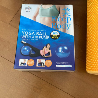 写真のバランスボールのみの画像