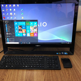 SONY VAIO 24インチ液晶一体型PC　Win10 Microsoft Office 箱付き おまけつき　売ります