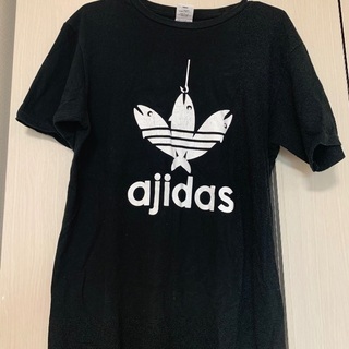 面白Tシャツ ajidas 大人Sサイズ