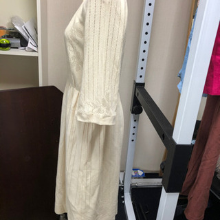 白いろワンピースM〜Lの画像