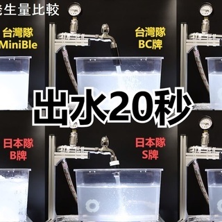 マイクロナノバブル発生器 ミニブルQ フリーヘッド 蛇口径22mm&24mm 両対応版 直輸入品の画像