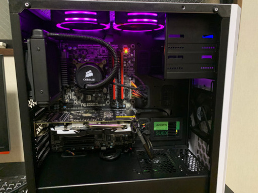 フォトナ快適動作！！水冷式！！core i7搭載自作ゲーミングPC！！