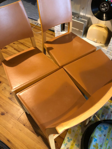 【お相手決まりました】ダイニングチェア4脚セット