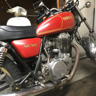 SR500  2J2 最初期型　旧車の画像