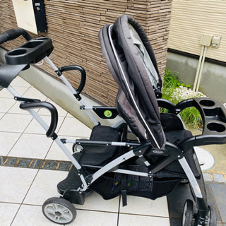 GRACO二人乗りベビーカー