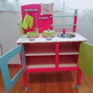 玩具キッチンの画像