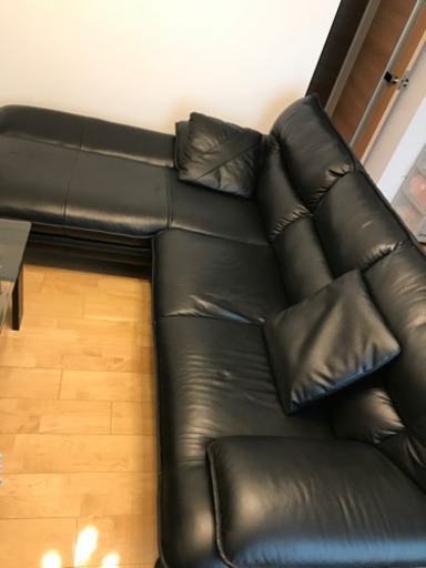 ニトリ　ソファ　ロゾ4LC 本革