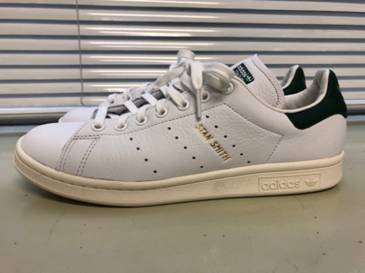 27.0cm スタンスミス　アディダス　オリジナルス　ランニングホワイト/カレッジエイトグリーン