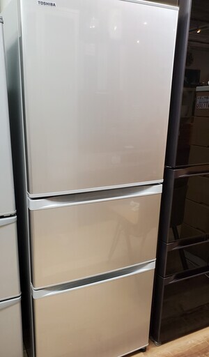 ★東芝★3ドア冷蔵庫★自動製氷機能付き★東京23区・横浜・川崎内限定配送 （その他地域要相談）★