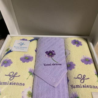 桂由美のタオル3点セットの画像