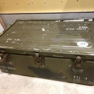 米軍放出 U.S. ARMY ミリタリー コンテナ ボックス（大...