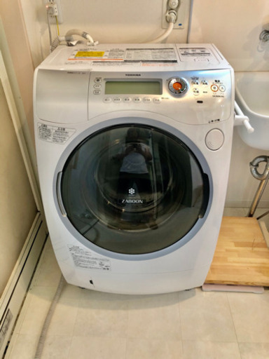 東芝　TOSHIBA ドラム式洗濯機　ザブーン　ZABOON