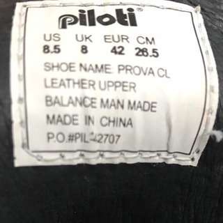 希少！ピロティ piloti ドライビングシューズの画像