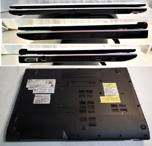 ありがとうございます、お相手が決まりました・CPU/i7 -2.3Gターボ時3.3G　・メモリー8G/Office/ウエブカメラ付き